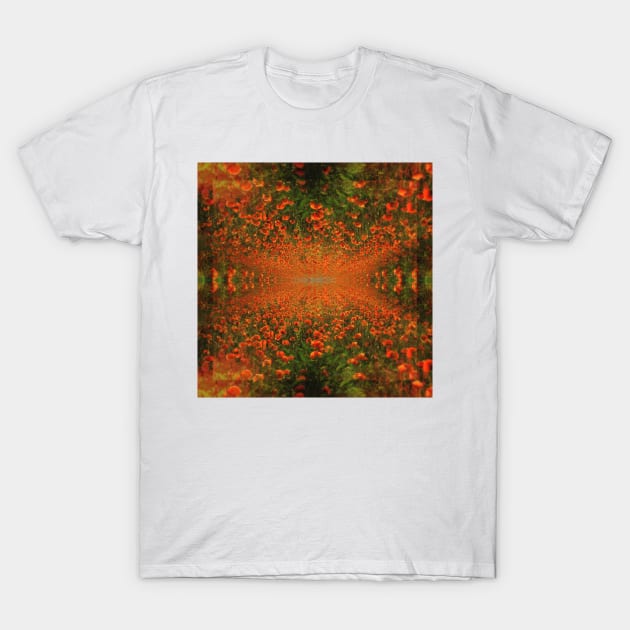 Go with the flowers T-Shirt by lacabezaenlasnubes